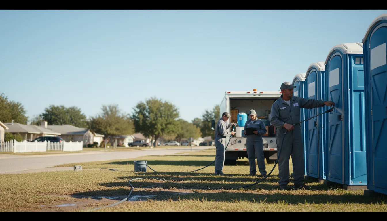Long-Term Portable Toilet Rental in Rockland, WI near me